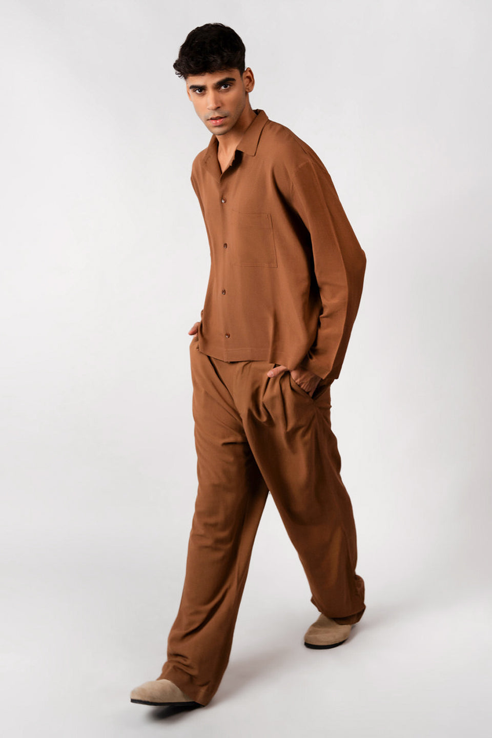 Timeless Oversized Tencel Shirt