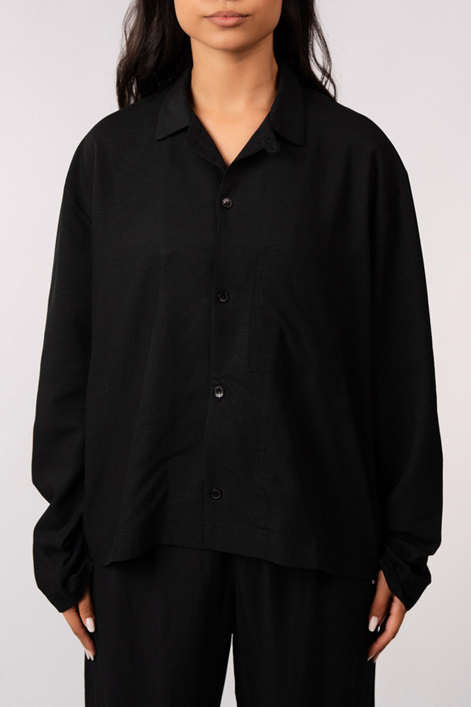 Timeless Oversized Tencel Shirt